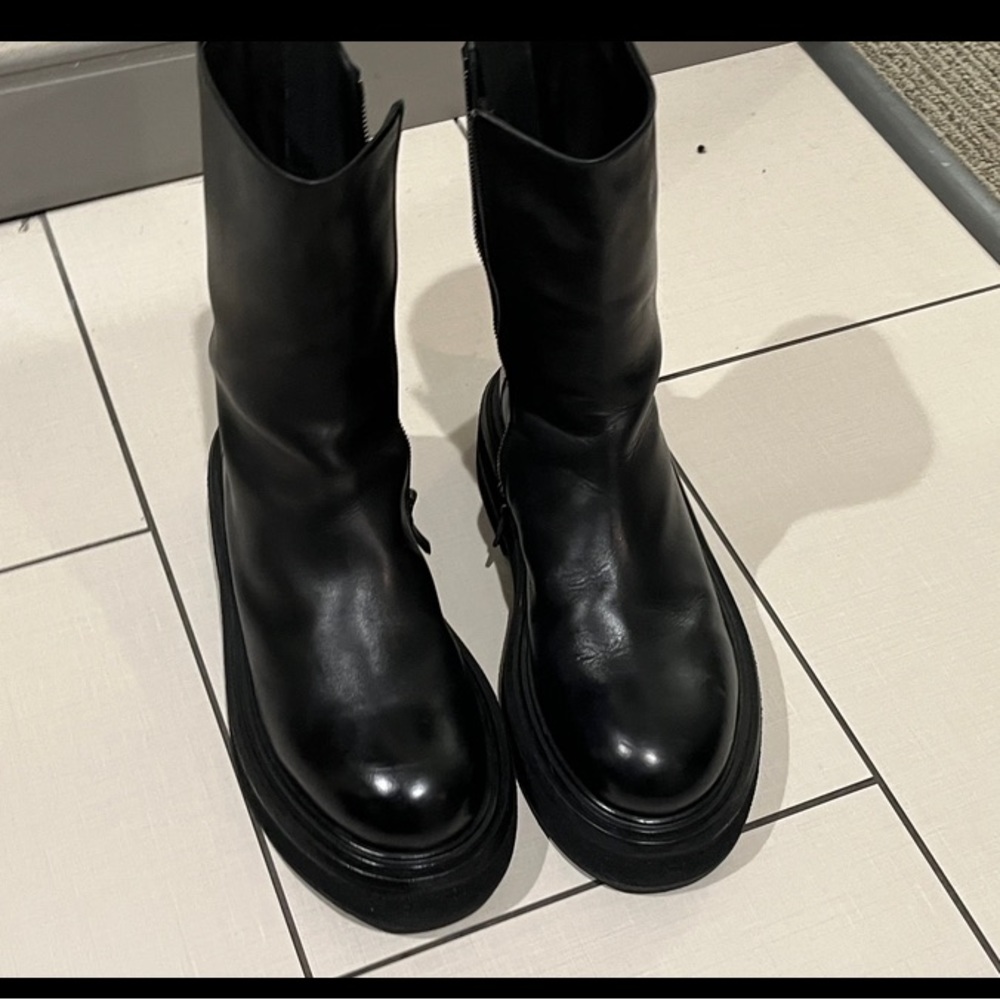 Marsèll Round Toe Ankle Boots